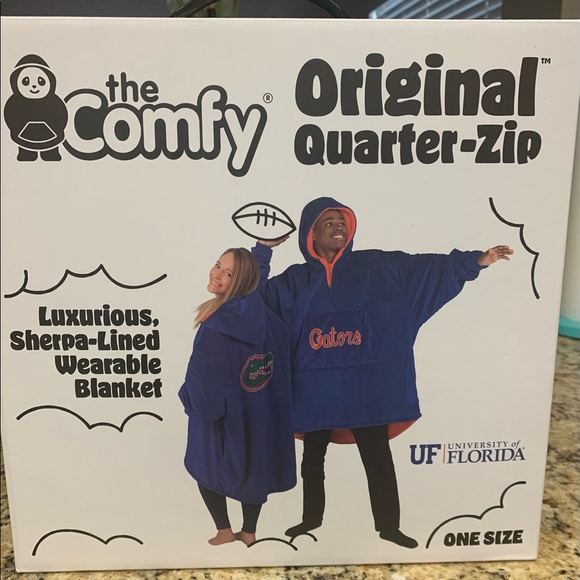 University of Florida (UF) Gators Comfy Original Quarter-Zip - Picture 2 of 8